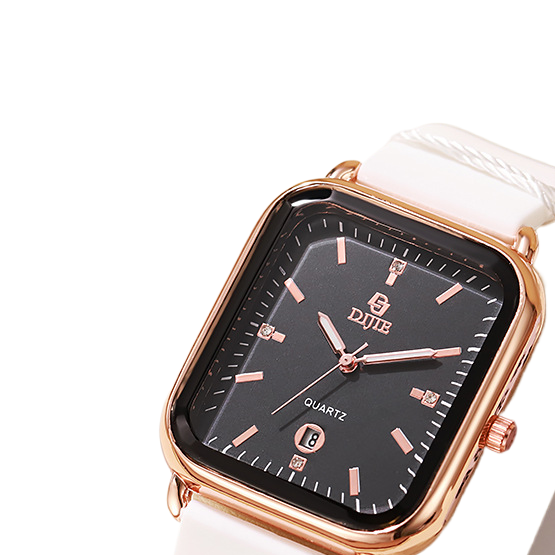 Women's Square Dial Quartz Watch