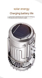 Solar LED portable light outdoor tent USB
