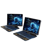 360 Swivel Keyboard Clear Case For IPad