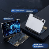 360 Swivel Keyboard Clear Case For IPad