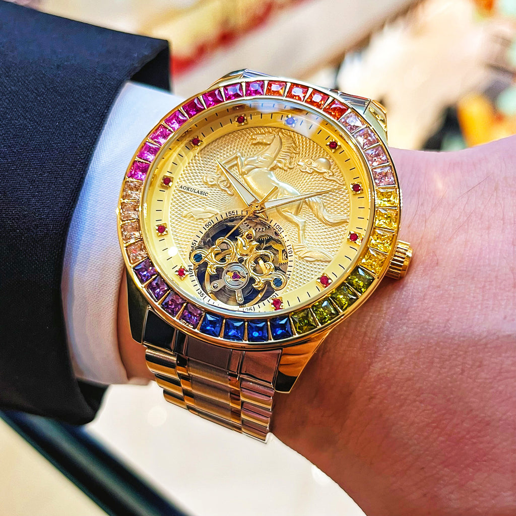 Men Fully Automatic Mechanical Watch