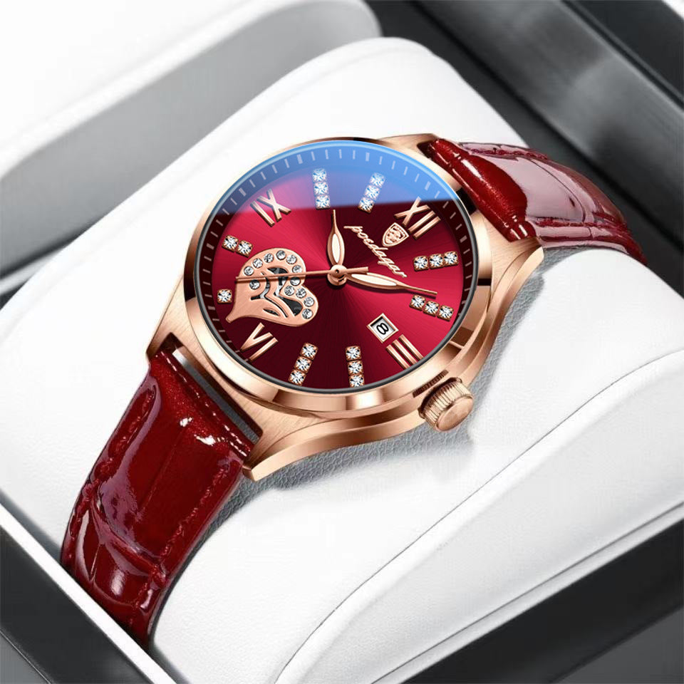 Waterproof Luminous Ladies Quartz Watch