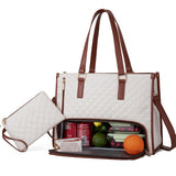 Fashionable Bag Women's Lunch Box Leak-proof Large Capacity Handbag With Purse