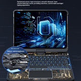 360 Swivel Keyboard Clear Case For IPad