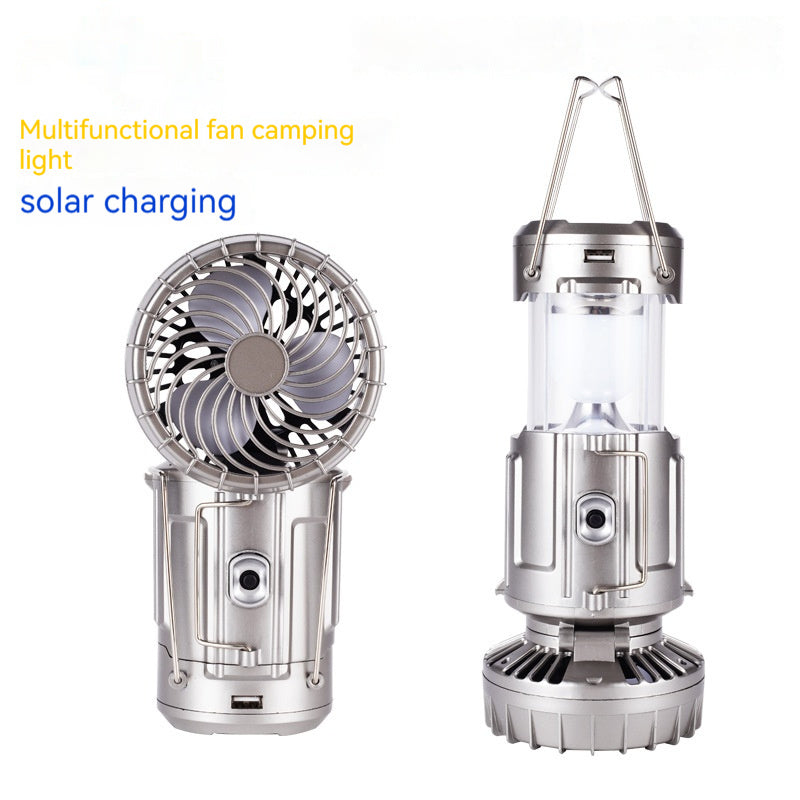 Solar LED portable light outdoor tent USB