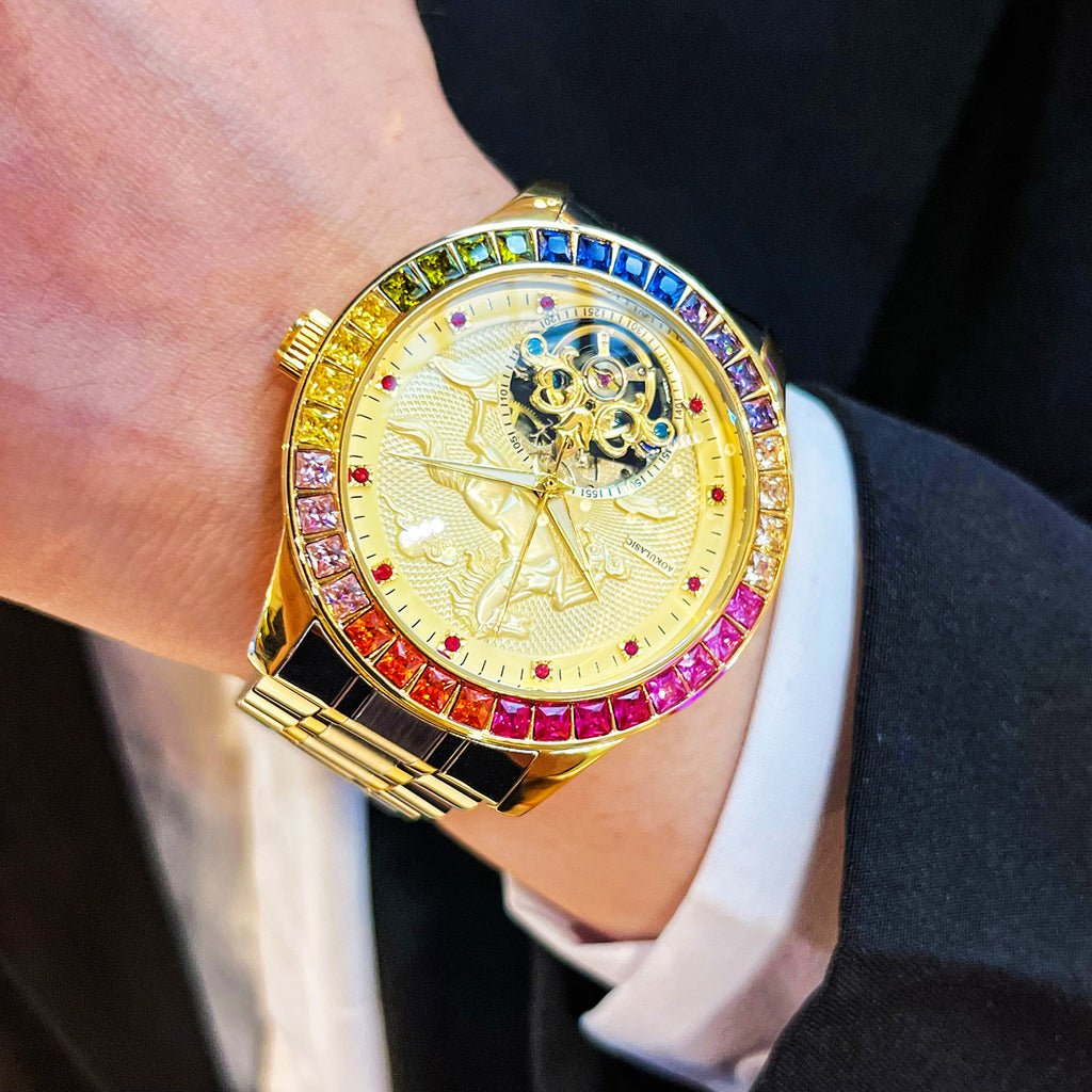 Men Fully Automatic Mechanical Watch